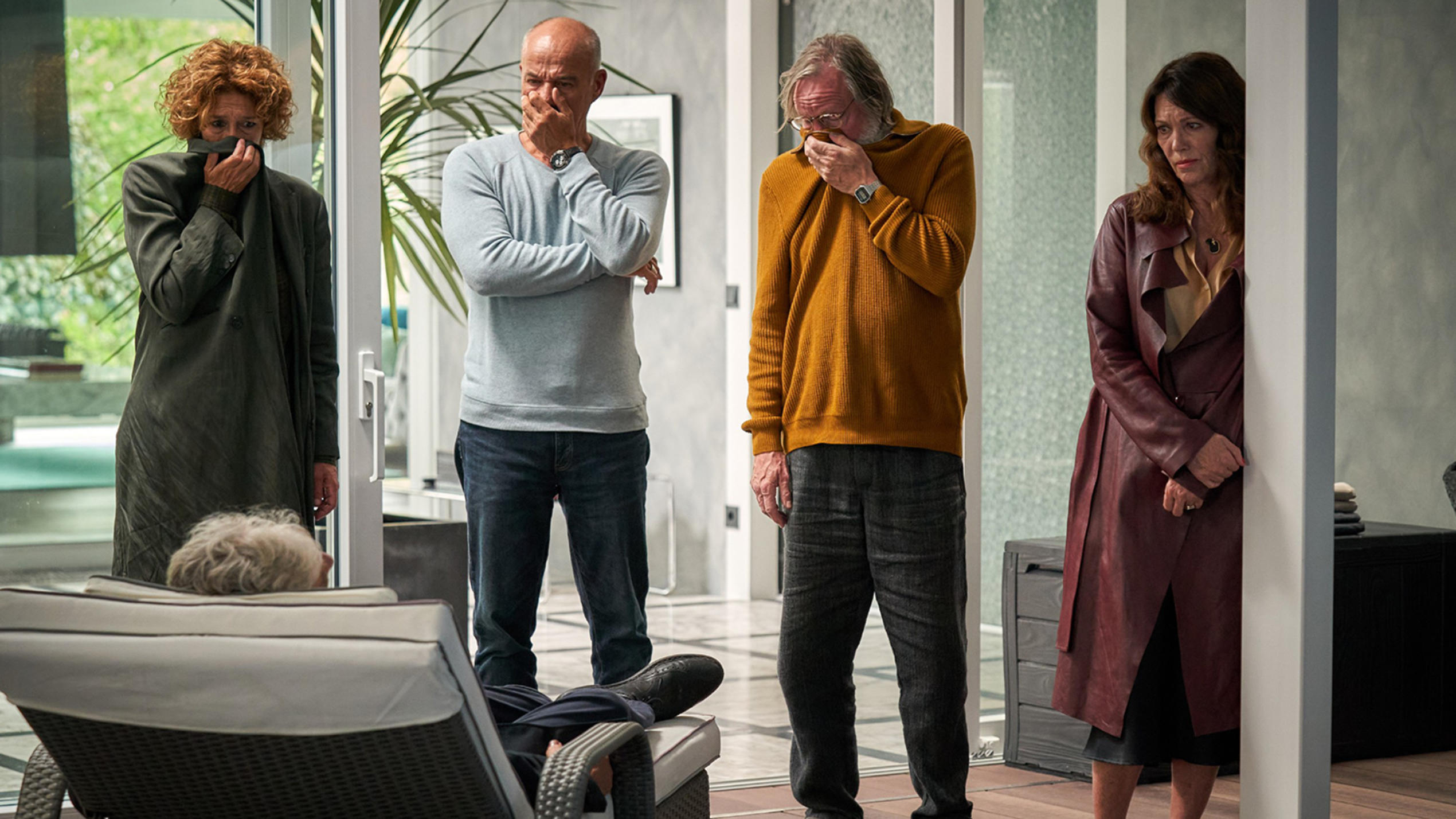 Alle vier Folgen der hochkarätig besetzten Serie „Unter Freunden stirbt man nicht“ ab 17.12. auf TVNOW „Unter Freunden stirbt man nicht“ ist ab dem 17.12. auf TVNOW zu sehen