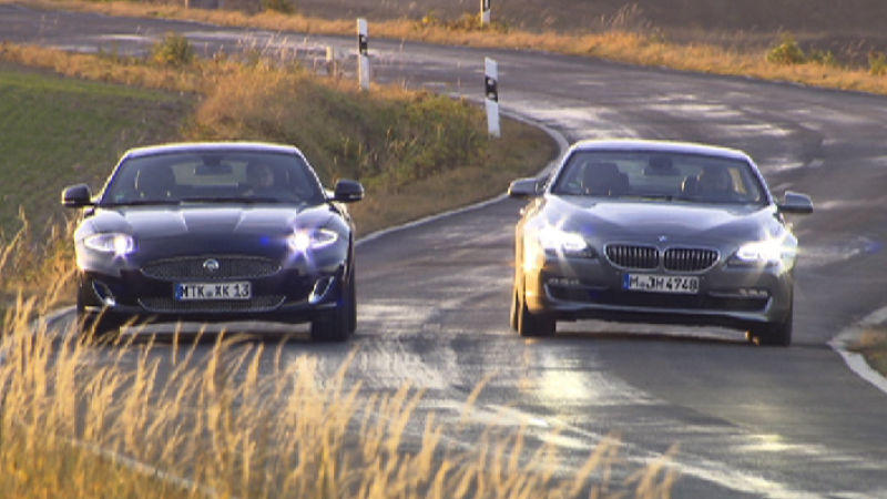 Vergleichstest BMW 6er Coupé vs. Jaguar XK Coupé