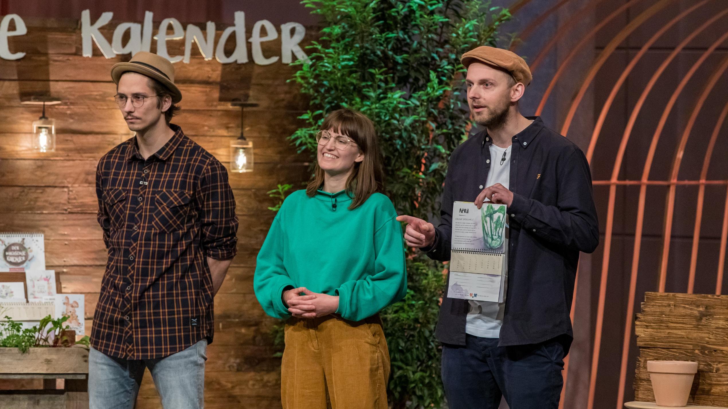 Die Höhle der Löwen 2021: Am 3. Mai pitchen primoza, Ndeyefoods, ajuma, Laori und SmartQ primoza: Wandkalender mit Samenpapier