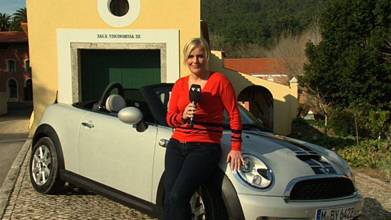 Mini Roadster Birte Karalus und der Mini Roadster