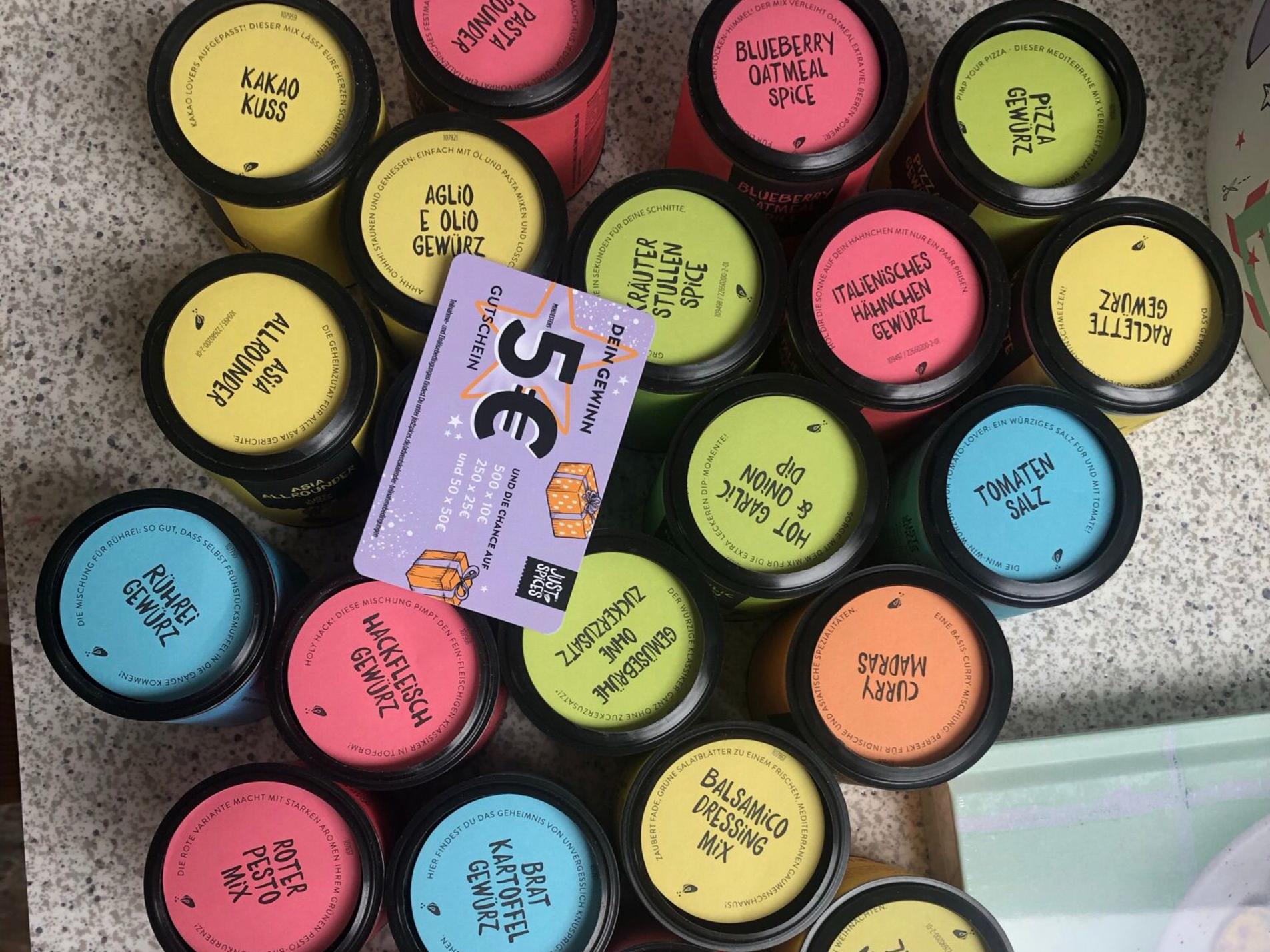 Unboxing: Wie gut ist der Just-Spices-Adventskalender? Adventskalender von Just Spices