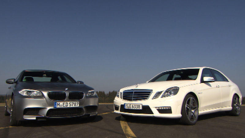 Vergleichstest BMW M5 vs. Mercedes E 63 AMG