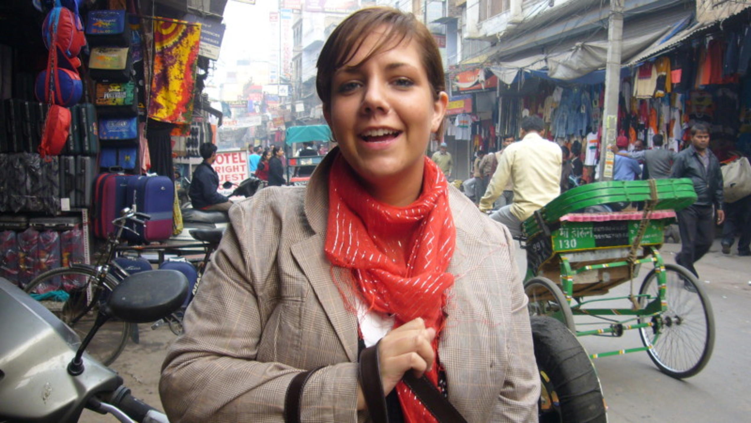 Miriam Sommer absolviert ein Praktikum in Indien Miriam Sommer absolviert ein Praktikum in Indien