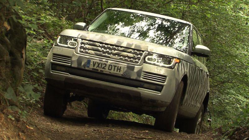 Range Rover auto mobil testet den neuen Range Rover