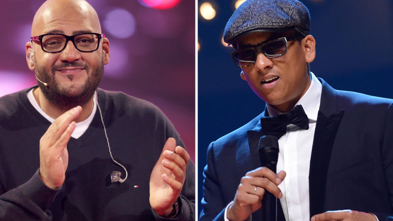 Moses Pelham und Xavier Naidoo gemeinsam auf der X Factor-Bühne! Moses Pelham und Xavier Naidoo seit 13 Jahren erstmals wieder gemeinsam auf der Bühne - im Finale von X Factor 2012