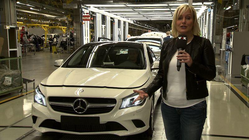CLA-Produktion in Ungarn Birte Karalus im Mercedes-Werk Kecskemét in Ungarn