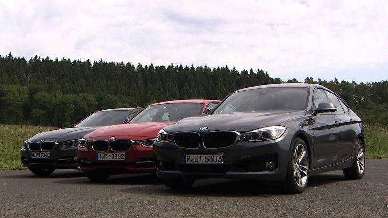 Vergleichstest auto mobil vergleicht BMW 3 er Modelle