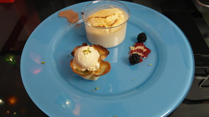 Renés Nachspeise: Lemon delicious mit Grießeis Renés Nachspeise: Lemon delicious mit Grießeis