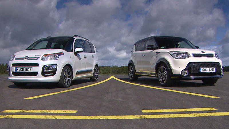 Kia Soul vs. Citroen C3 Picasso Kia Soul vs. Citroen C3 Picasso