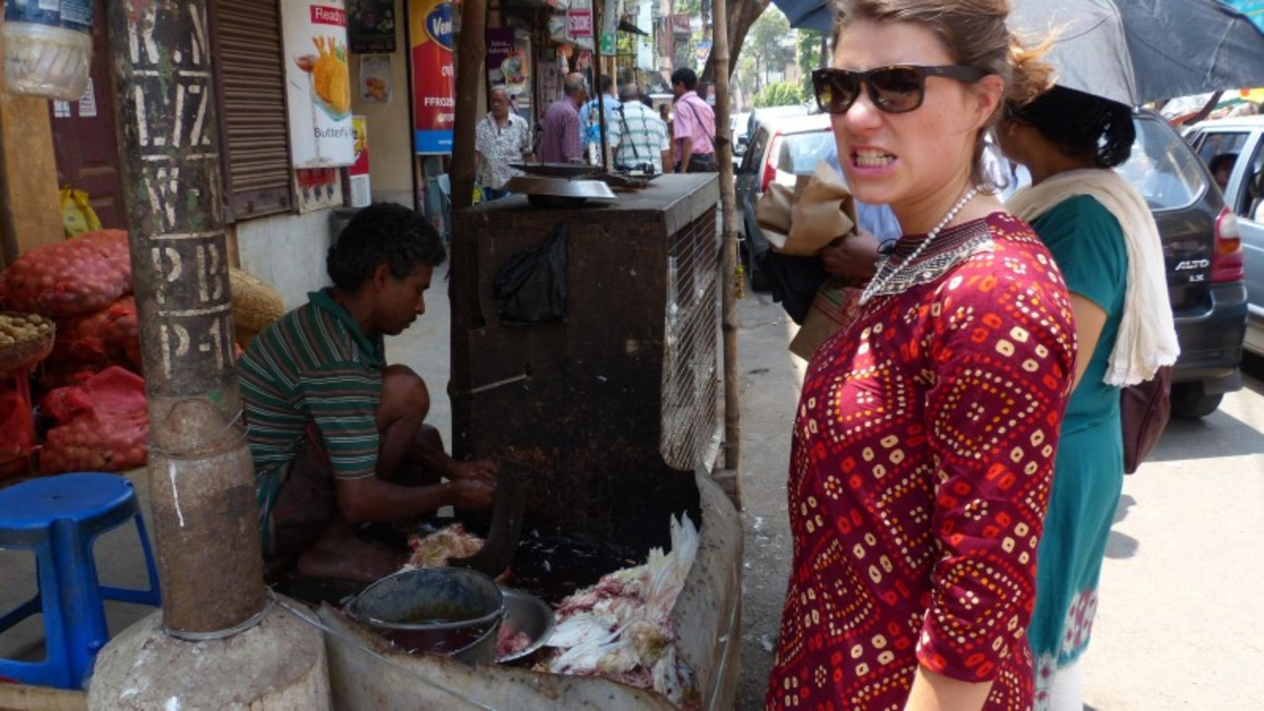 Theresa Knoll will in Kalkutta als Köchin arbeiten Theresa Knoll stürzt sich ins Abenteuer Indien.
