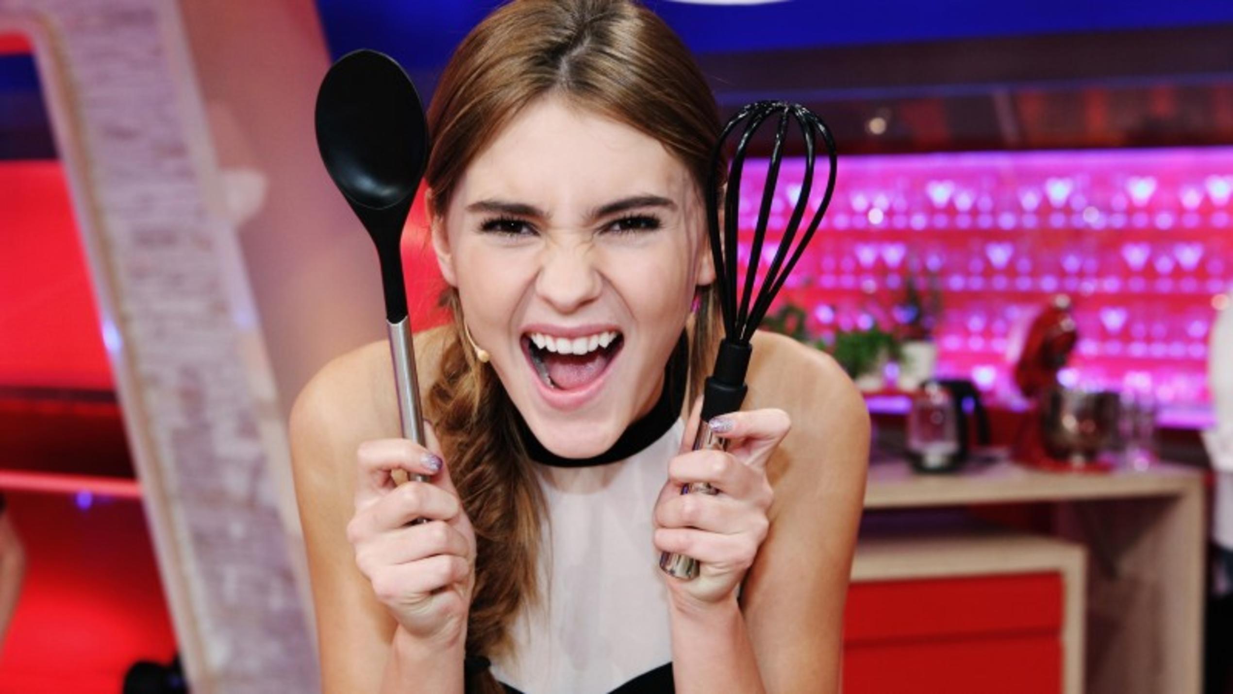 Grill den Henssler 2014: Model Stefanie Giesinger Model Stefanie Giesinger