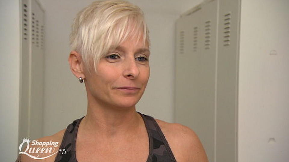 Shopping Queen von Berlin: Fitness-Freak Katrin macht nicht gerne auf "Mädchen" Kandidatin Katrin geht an Tag 3 shoppen