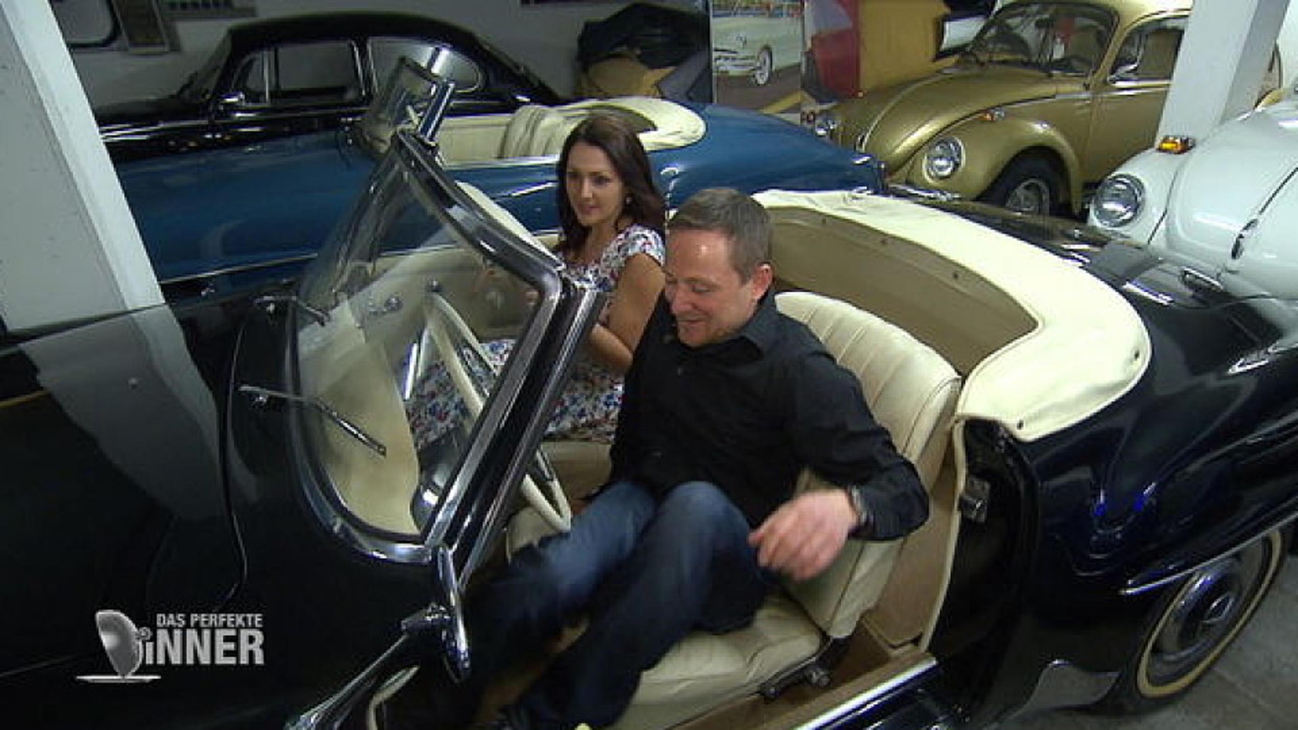 Das perfekte Dinner: Prickelnder Abend bei Chris Giny und Andreas in Chris' Garage