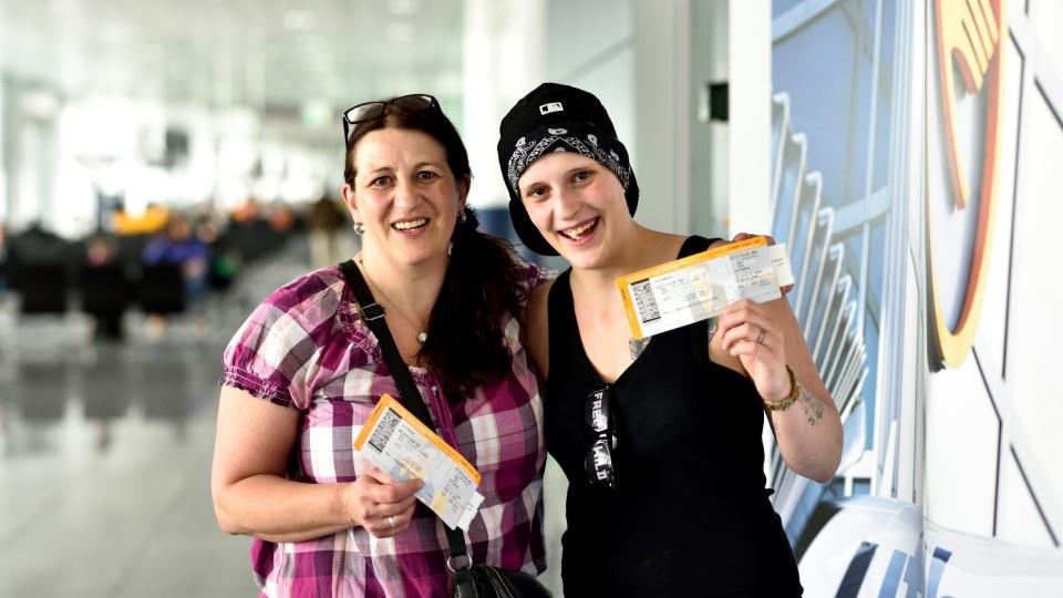 Ticket ins Abenteuer: Mutter Silke und Tochter Nina hoffen auf Versöhnung Ticket ins Abenteuer: Die erste gemeinsame Reise für Silke und Nina