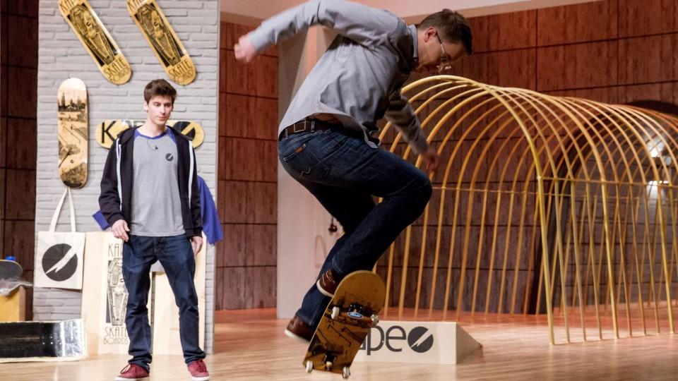 Start der neuen Staffel "Die Höhle der Löwen" am 18. August um 20:15 Uhr bei VOX Die Höhle der Löwen: "Kape-Skateboards"