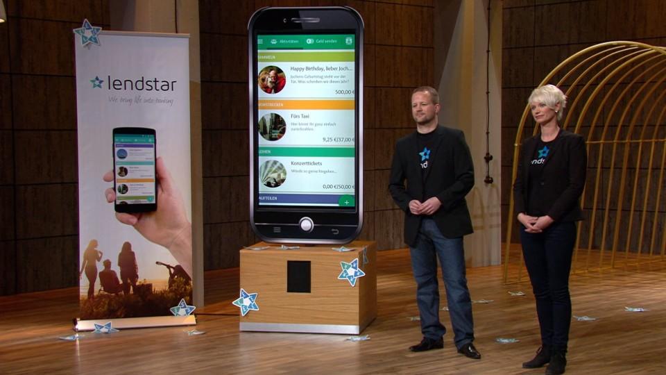 Die Höhle der Löwen: Finanz-App Lendstar löst die Probleme von Jochen Schweizer Die Höhle der Löwen: Finanz App "Lendstar""
