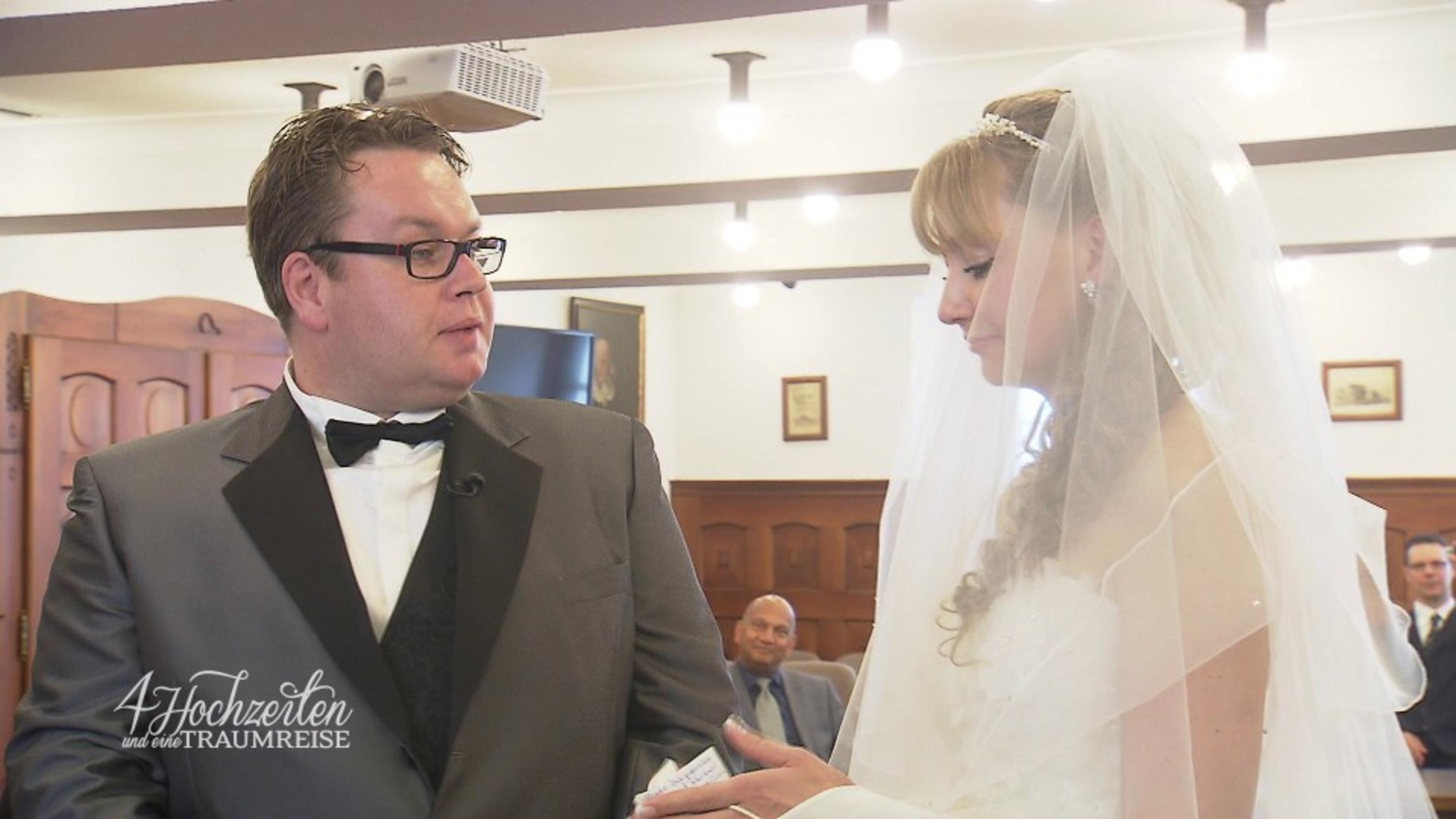 4 Hochzeiten und eine Traumreise: Jetzt kommen die ganz großen Gefühle Total emotional lina hochzeit martin