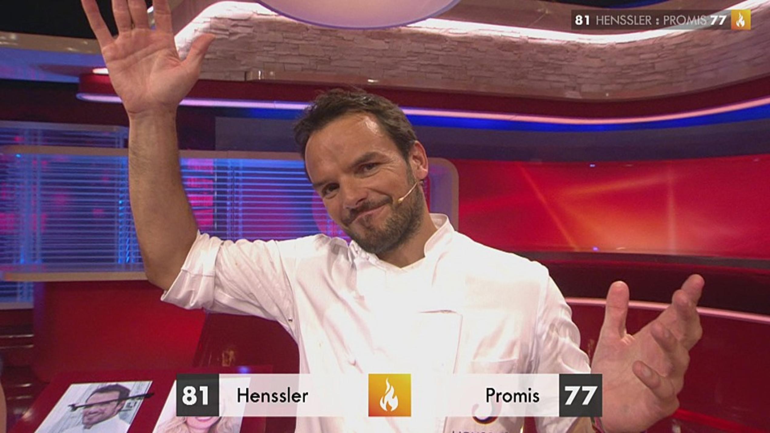 Grill den Henssler: Steffen Henssler kämpft gegen starke Herausforderer Steffen Henssler hat bei "Grill den Henssler" mal wieder gewonnen