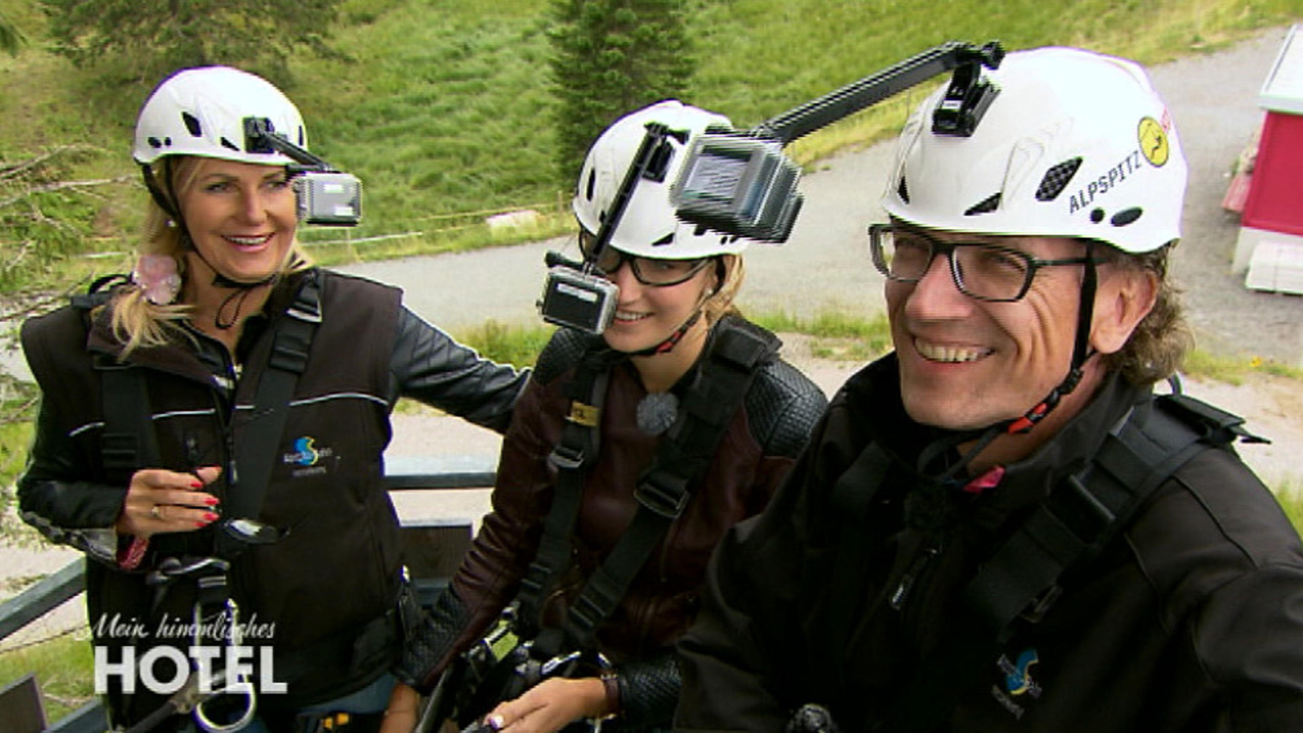Mein himmlisches Hotel: Christoph lädt die Hoteliers zum Adrenalinkick ein Alpspitzkcik bei "mein himmlisches Hotel" in Nesselwang