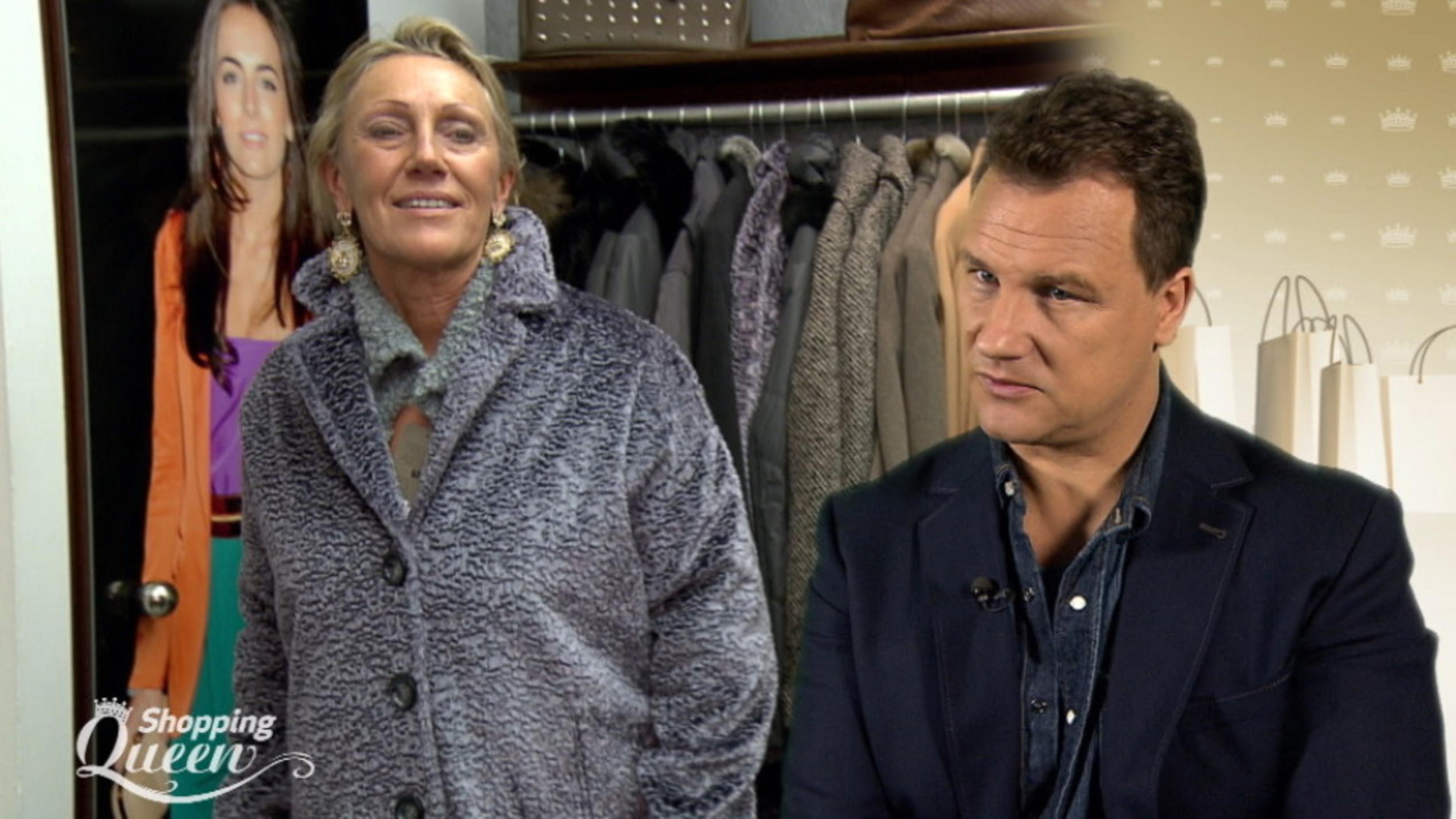Shopping Queen: Kandidatin Eva sucht einen Mantel für eine Kutschfahrt Shopping Queen: Kandidatin Eva sucht einen Mantel für eine Kutschfahrt