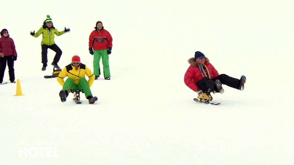 Mein himmlisches Hotel: "Iglu Lodge" Mein himmlisches Hotel: Rodel-Action auf dem Nebelhorn