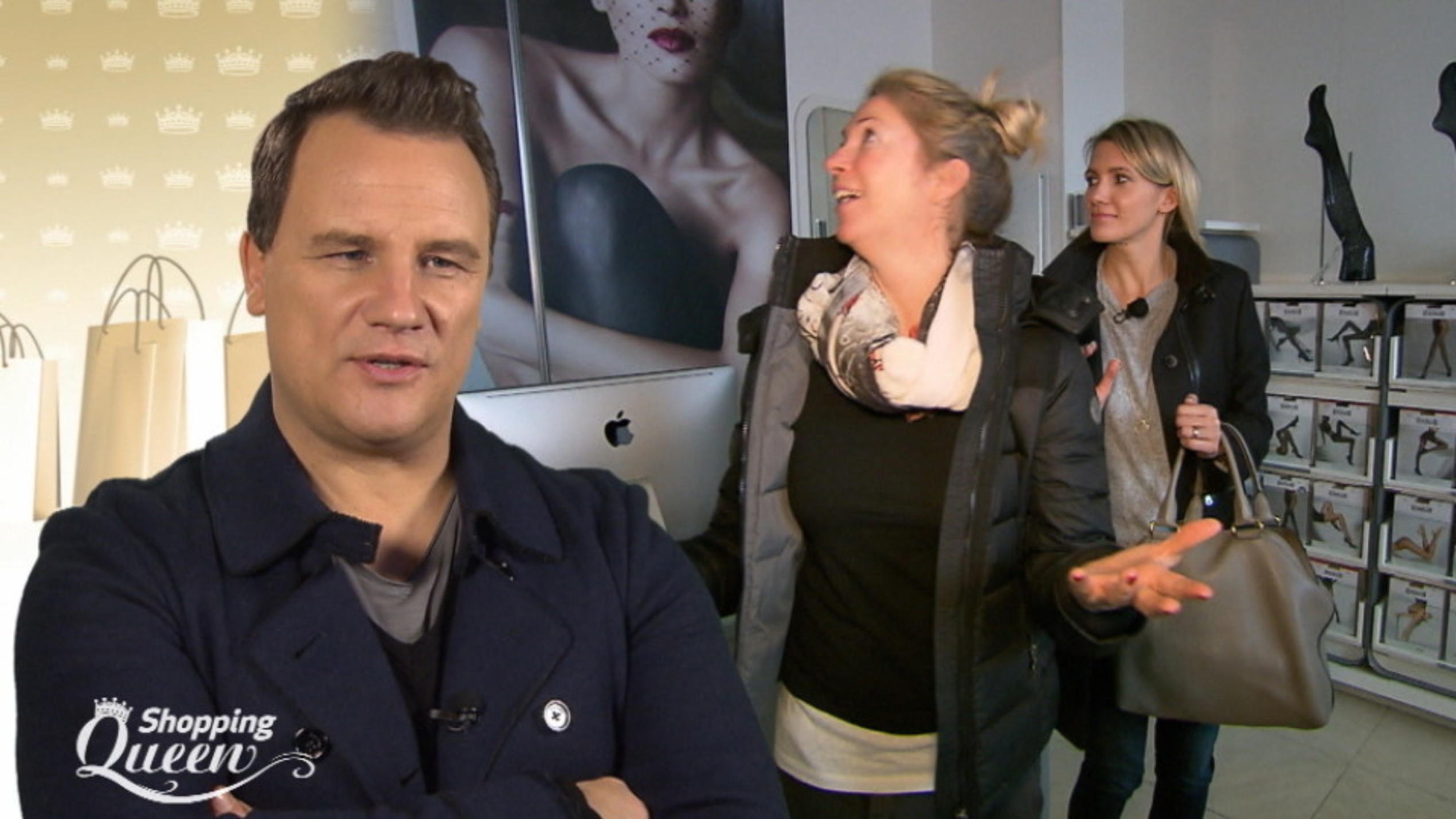 Shopping Queen: Stromausfall in Koblenz Anna sucht im Dunkeln nach einen Look bei "Shopping Queen"