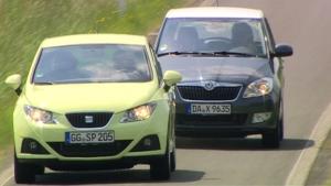 Skoda Fabia vs. Seat Ibiza Skoda Fabia vs. Seat Ibiza