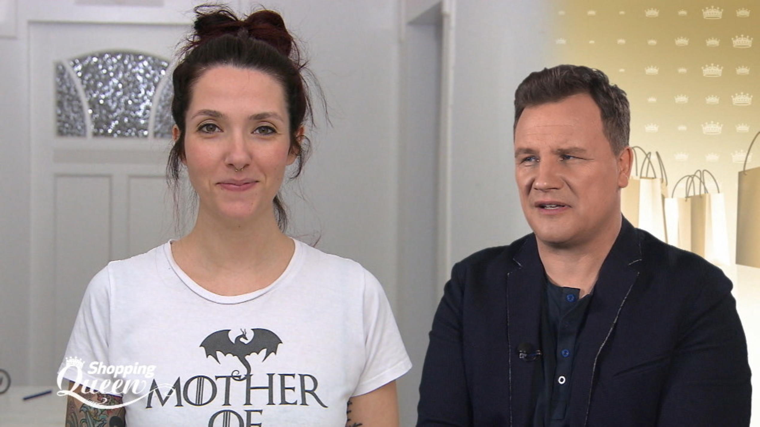 Shopping Queen: Angela aus Saarbrücken im Style-Check "Shopping Queen"-Kandidatin Angela