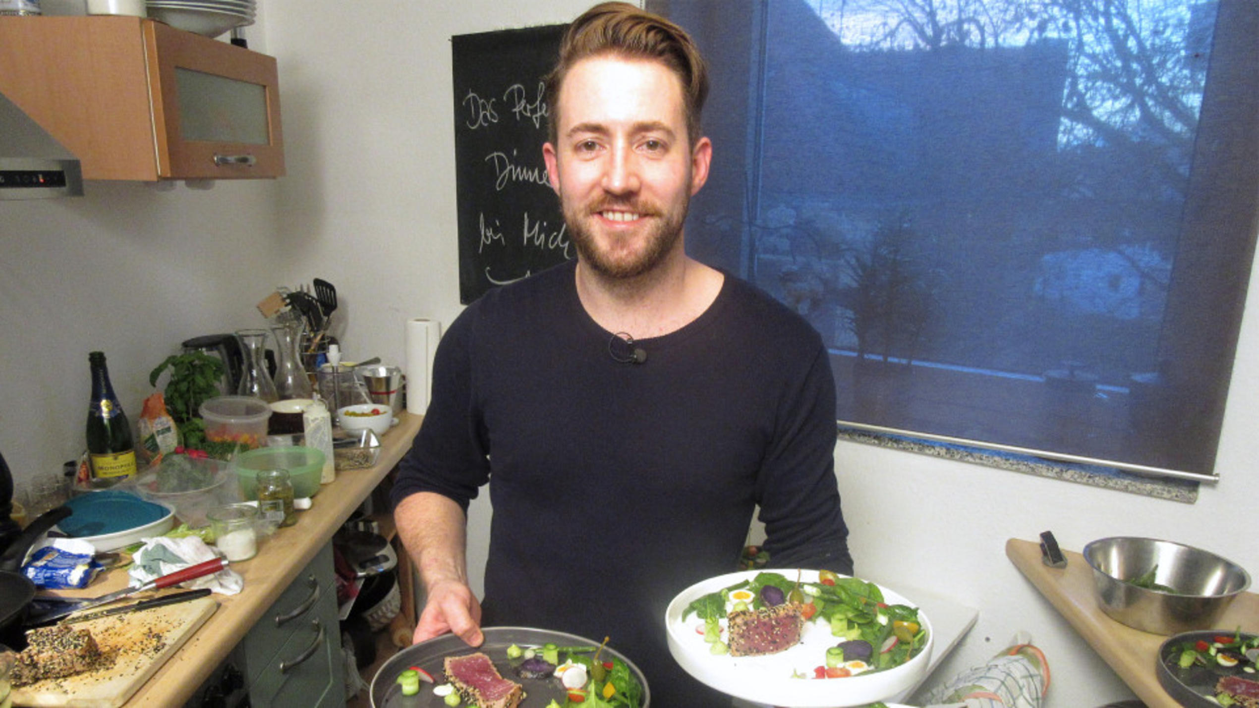 Das perfekte Dinner: Michael wünscht sich eine entspannte Atmosphäre Ist Michael der Dinner-Herausforderung gewachsen?