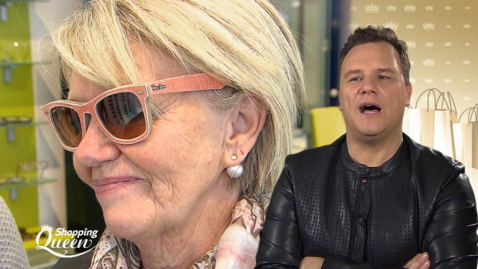 Shopping Queen: Christine sucht in Dresden eine klassische Sonnenbrille "Shopping Queen"-Kandidatin Christine