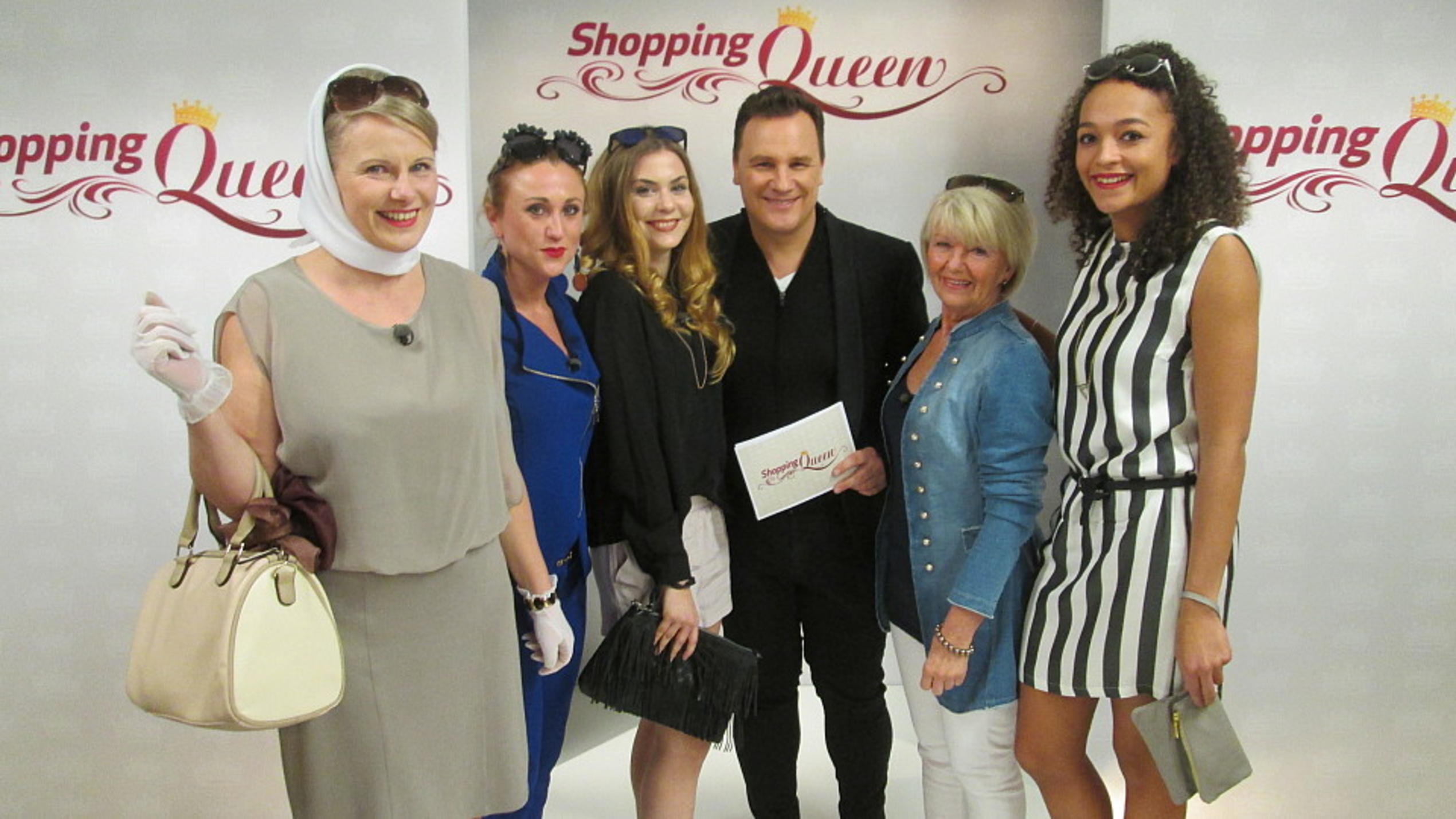 Shopping Queen: Zwei Gewinnerinnen in Dresden "Shopping Queen"-Kandidatinnen aus Dresden und Star-Designer Guido Maria Kretschmer