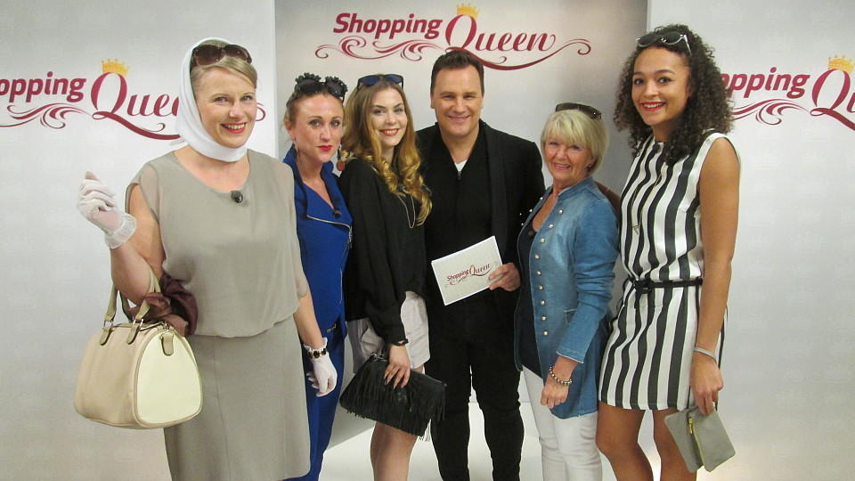Shopping Queen: Zwei Gewinnerinnen in Dresden "Shopping Queen"-Kandidatinnen aus Dresden und Star-Designer Guido Maria Kretschmer