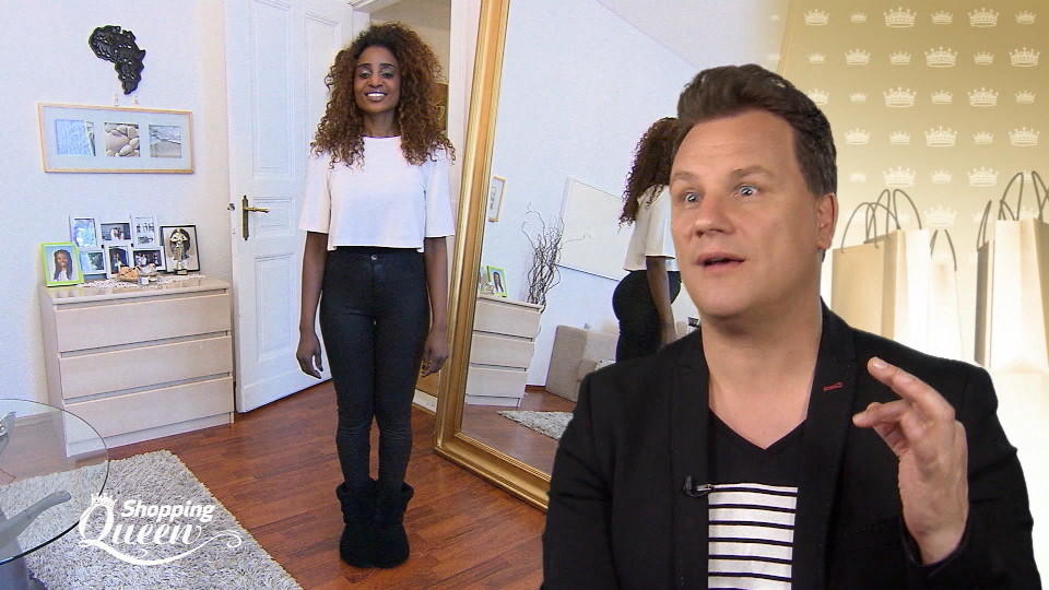 Shopping Queen: Lourdes aus Berlin im Style-Check Lourdes im Style-Check bei "Shopping Queen"