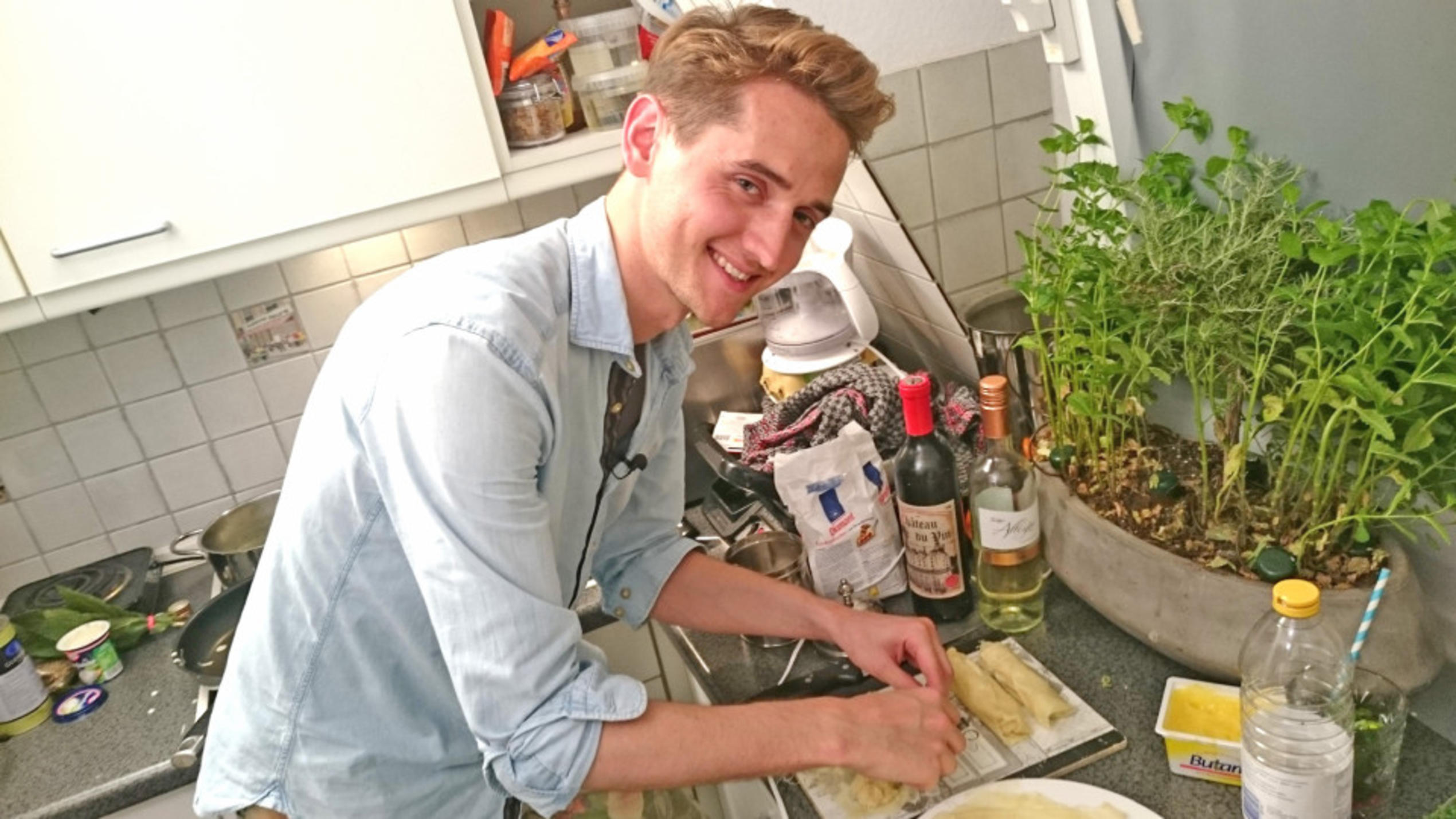 Das perfekte Dinner: Tassilo ist "für jeden Spaß zu haben" "Das perfekte Dinner"-Kandidat Tassilo