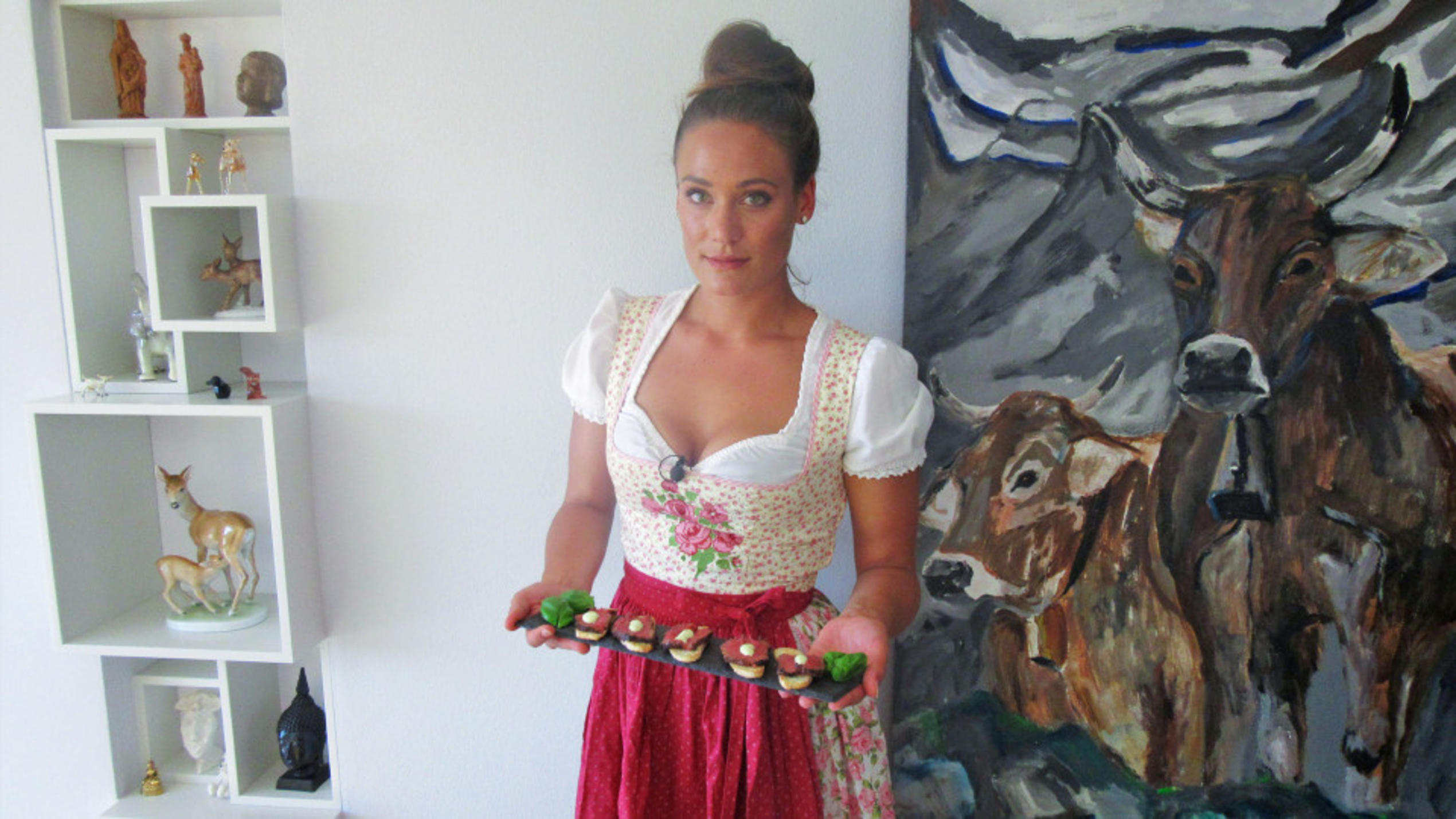 Das perfekte Dinner: Schafft es Lisa trotz Unpünktlichkeit zum Dinner-Sieg? Dinner Allgäu Lisa