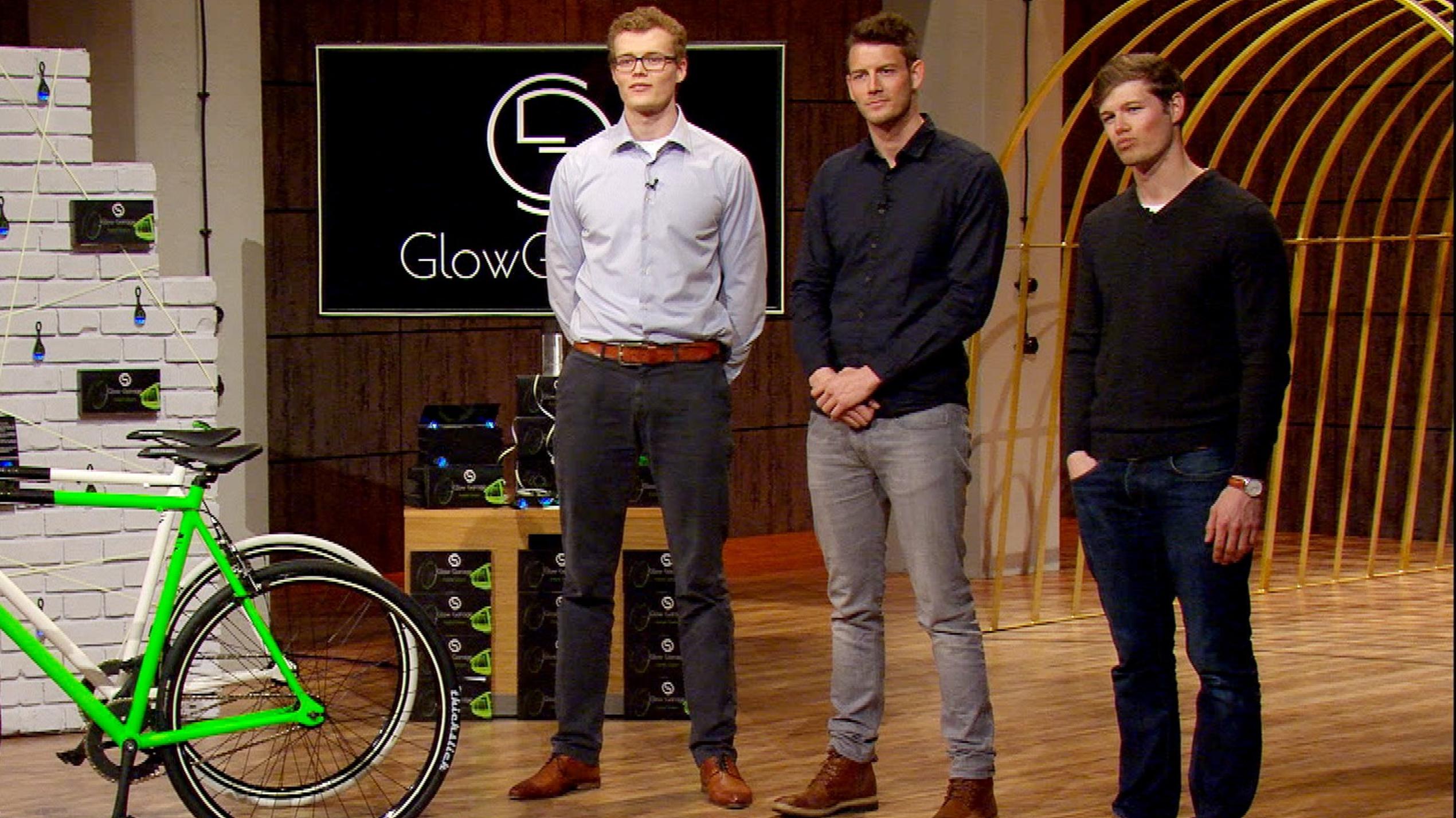 Die Höhle der Löwen 2016: "GlowGarage" soll das Fahrradfahren stylischer und sicherer machen GlowGarage: Markus-, Stefan- und Andreas Wanning
