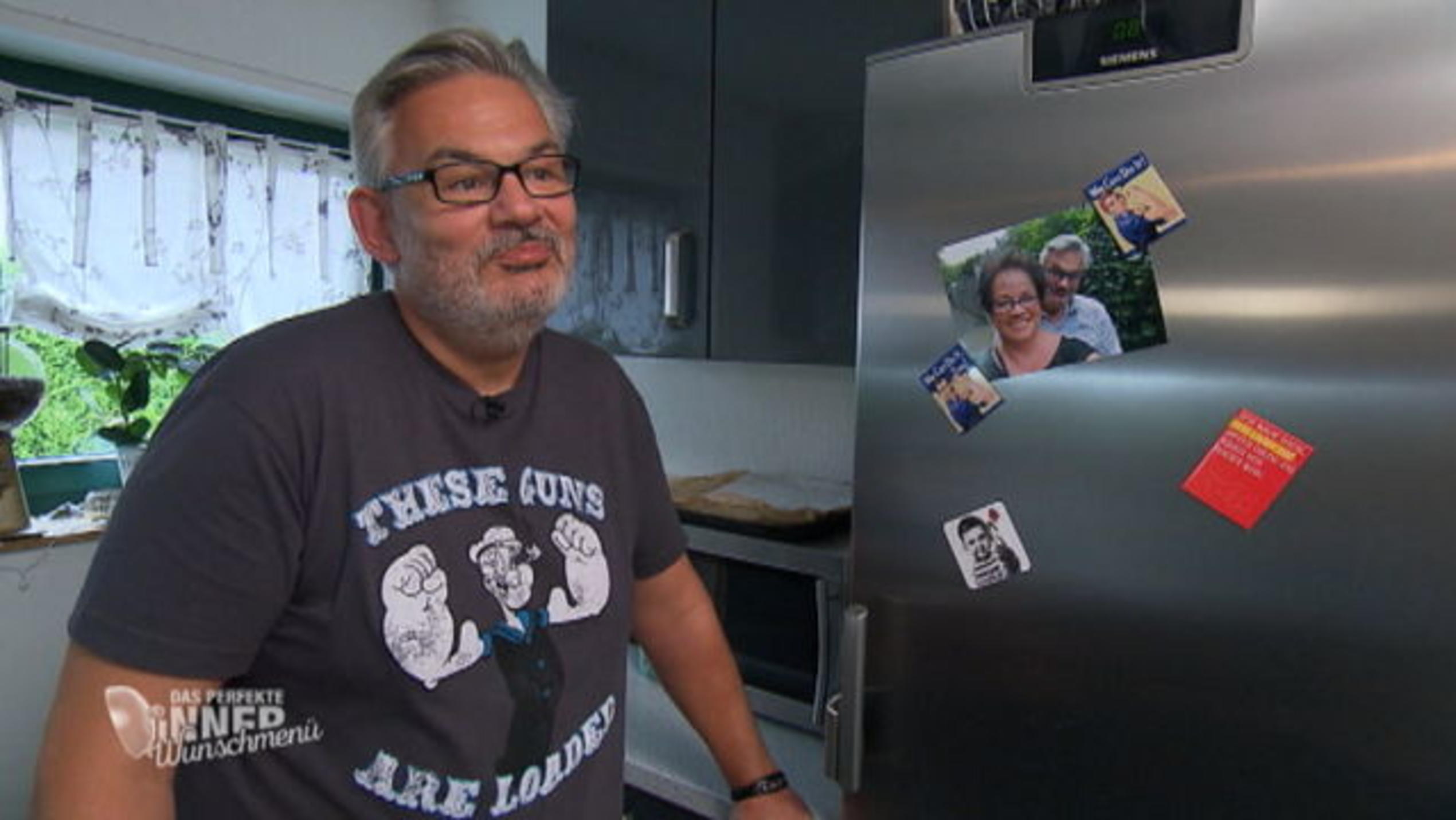 Das perfekte Dinner: Gäste bewirten ist Andrés Leidenschaft Fleisch ist Andrés Gemüse.