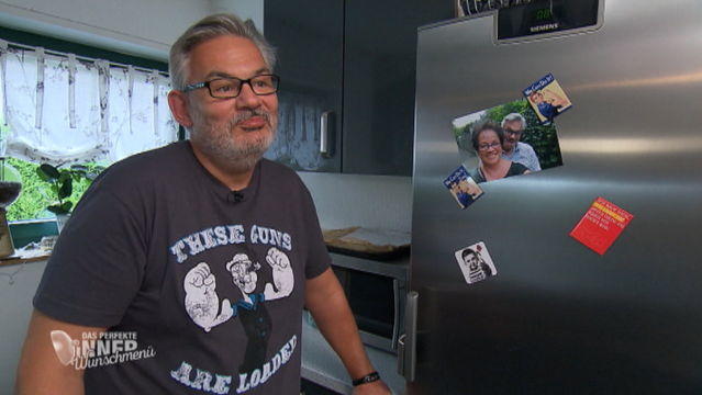 Das perfekte Dinner: Gäste bewirten ist Andrés Leidenschaft Fleisch ist Andrés Gemüse.