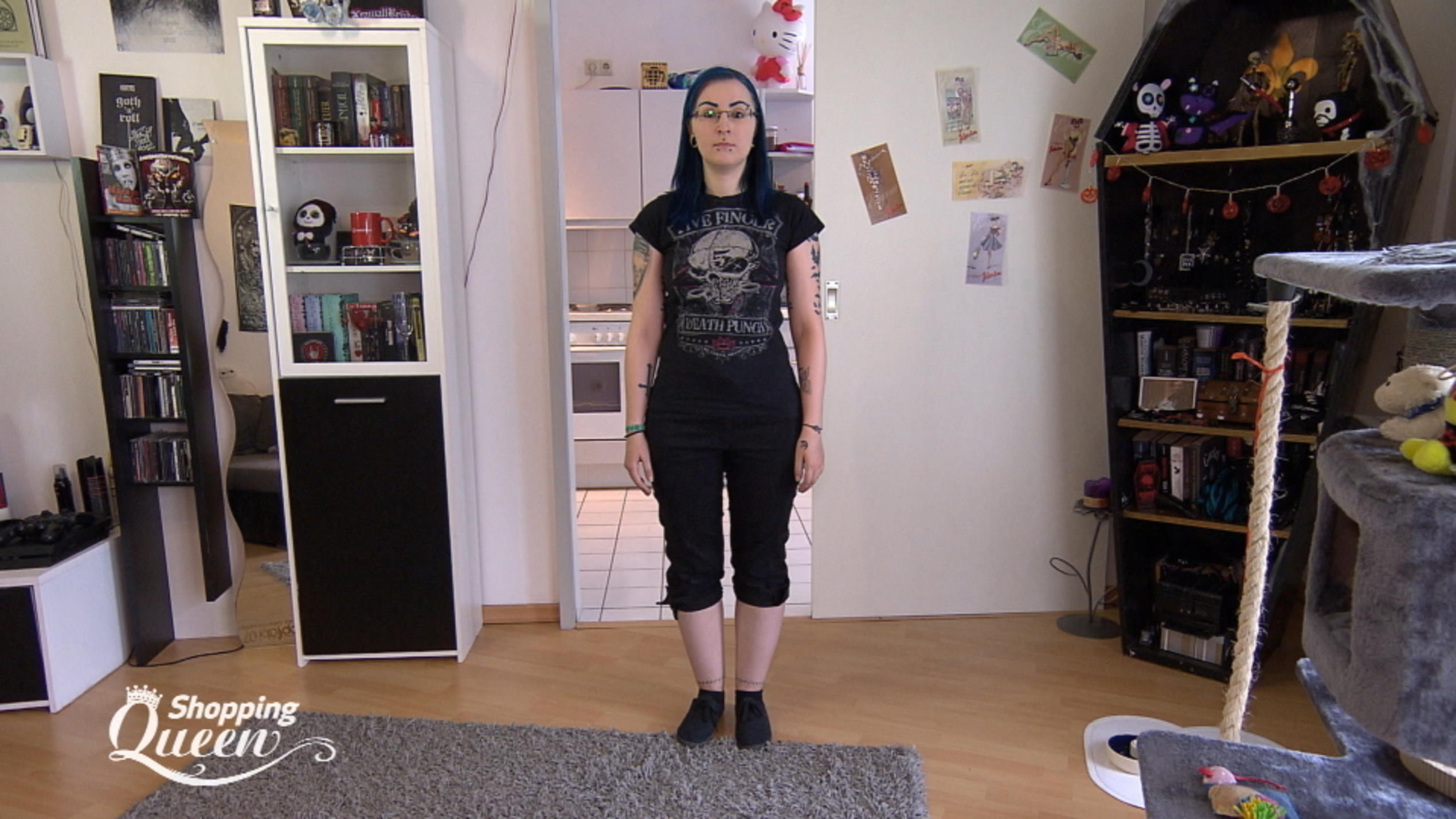 Shopping Queen: Nana aus Leipzig im Style-Check "Shopping Queen"-Kandidatin Nana aus Leipzig im Style-Check