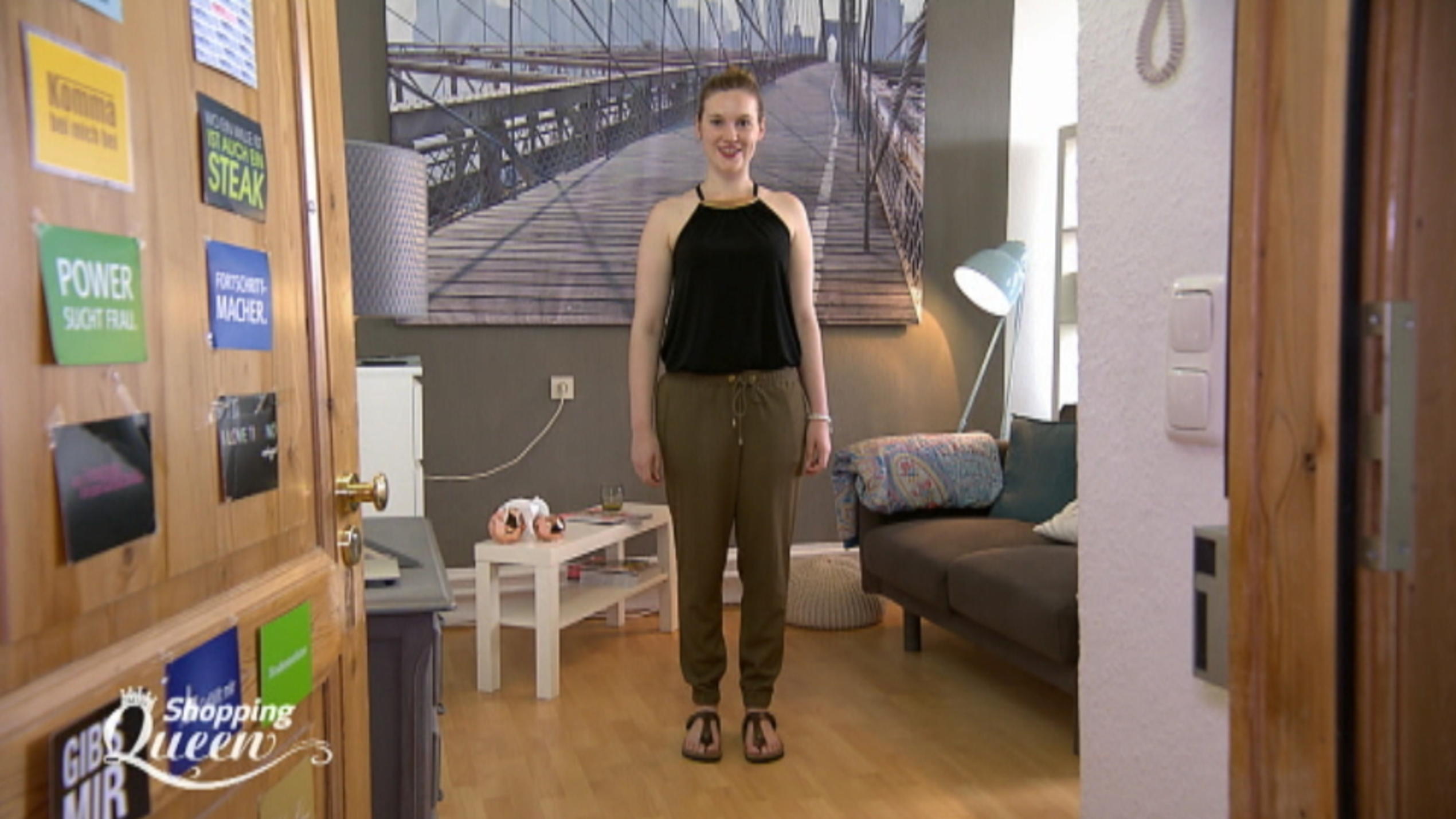 Shopping Queen: Leonie aus Aachen im Style-Check "Shopping Queen"-Kandidatin Leonie liebt die Mode