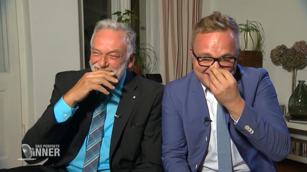 Das perfekte Dinner: Michael verwandelt Clemens' Hauptgang in eine Märchenstunde Michael und Robert