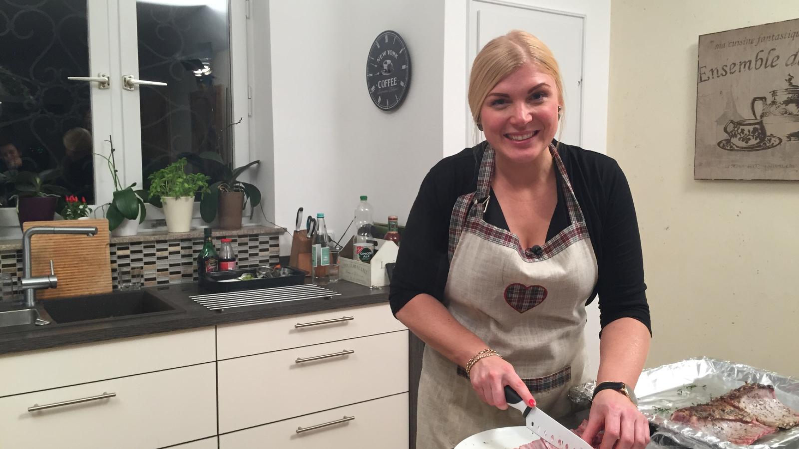 Christina im kulinarischen Steckbrief Gastgeberin Christina