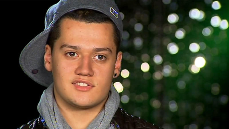 "X Factor"-Kandidat Marlon bricht zusammen "X Factor"-Kandidat Marlon bricht zusammen