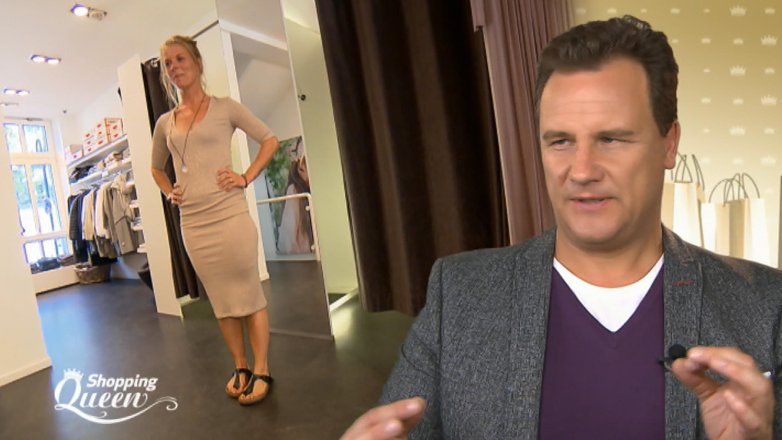Shopping Queen: Geht Melanie "nackt" zum Weihnachtsbrunch? Shopping Queen 2016 KW 51 Bremen Melanie.jpg