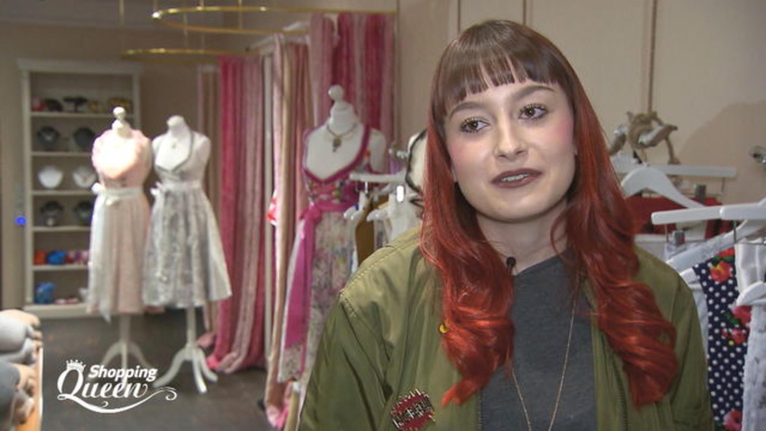 Shopping Queen: Alina macht ein Praktikum bei Claudia Effenberg "Shopping Queen"-Kandidatin Alina