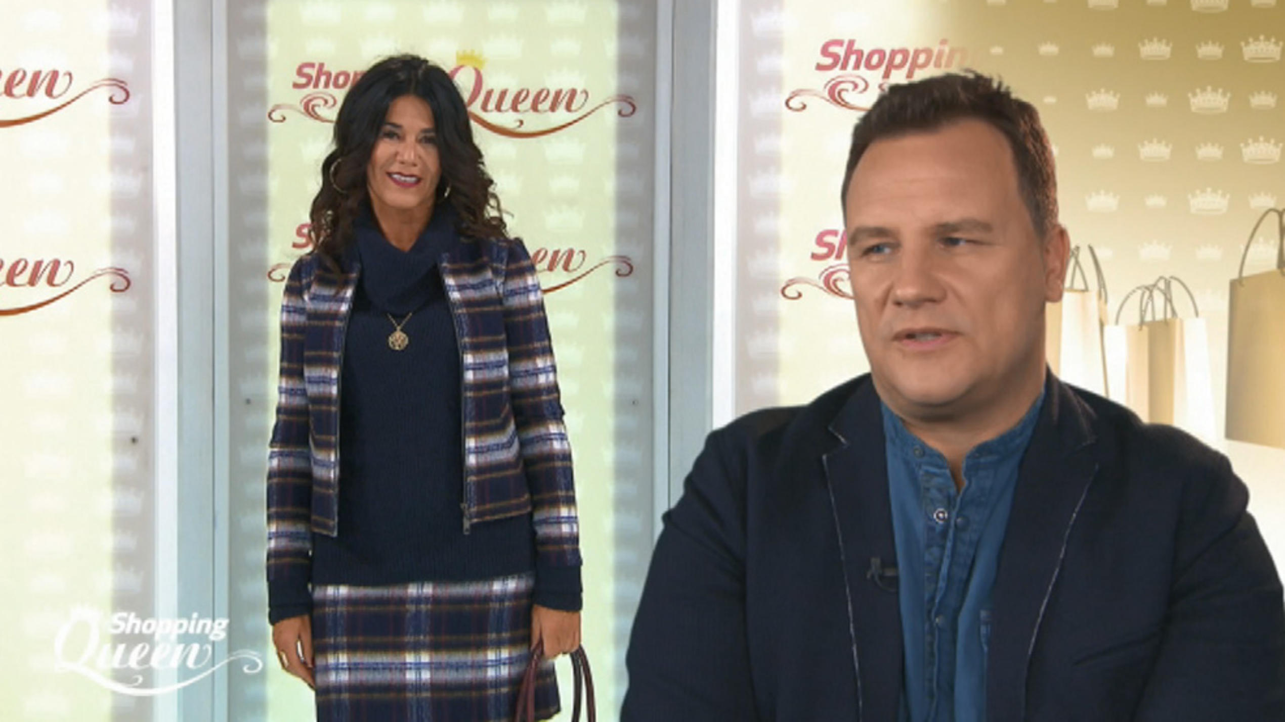 Shopping Queen in Ulm: Canan tanzt über den Laufsteg "Shopping Queen": Guido Maria Kretschmer ist begeistert von Canans Karo-Outfit.