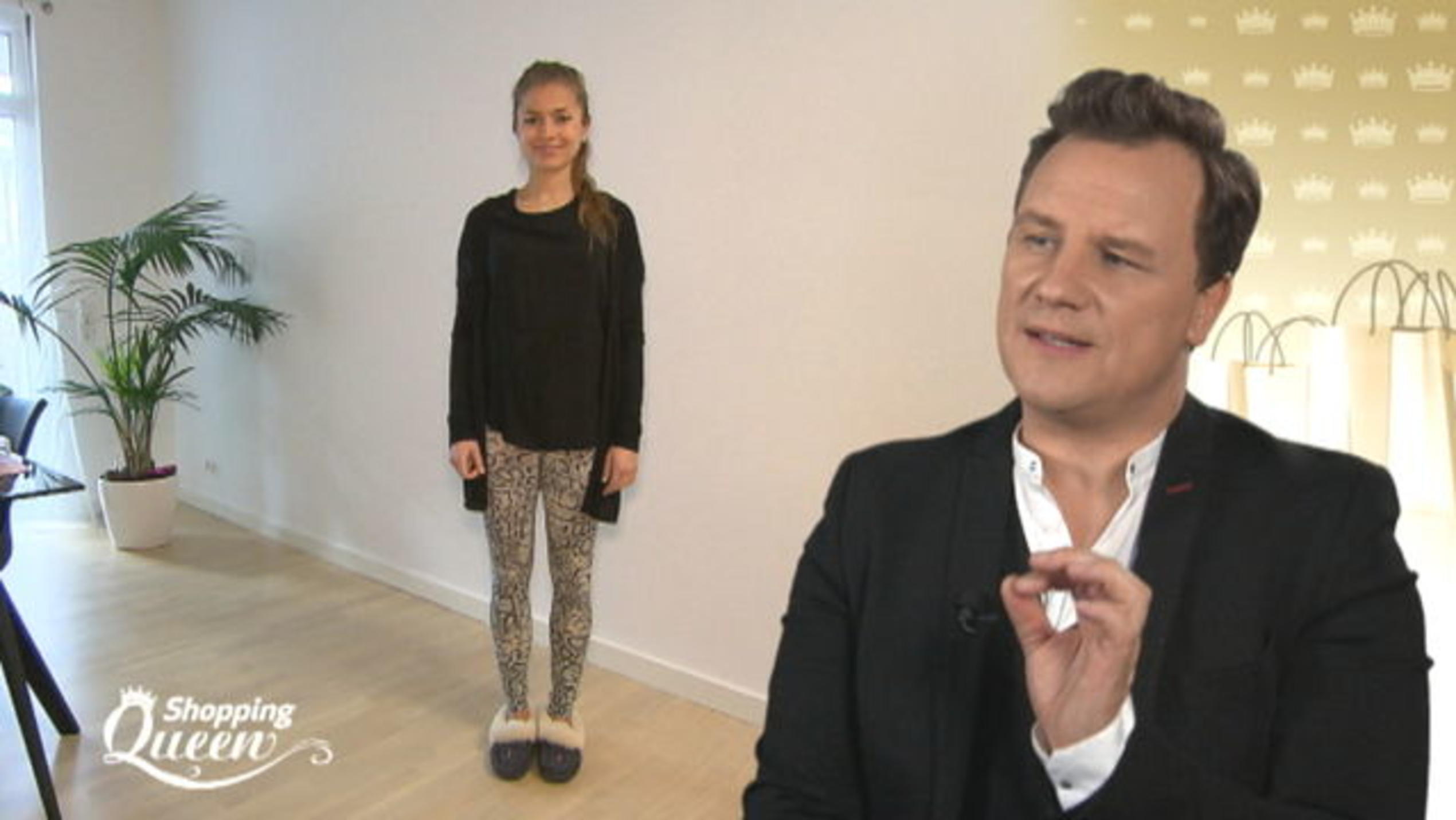 Shopping Queen: Laura aus München im Style-Check "Shopping Queen"-Kandidatin Laura im Style-Check.