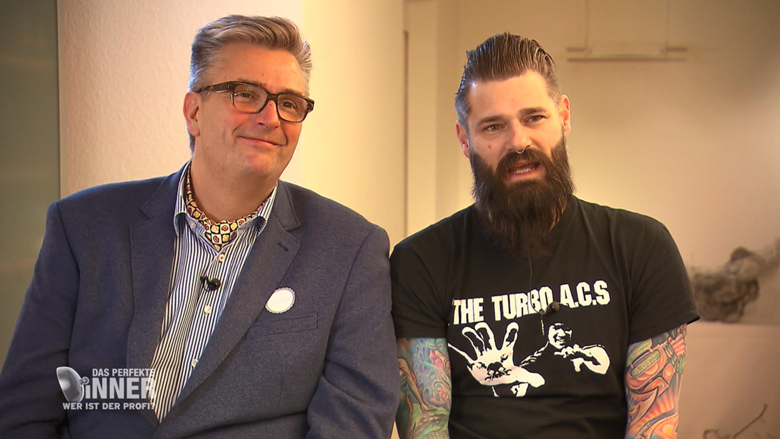 Das perfekte Dinner: Es wird spekuliert und gemunkelt "Das perfekte Dinner": Thomas und Stefan spekulieren über den Profikoch