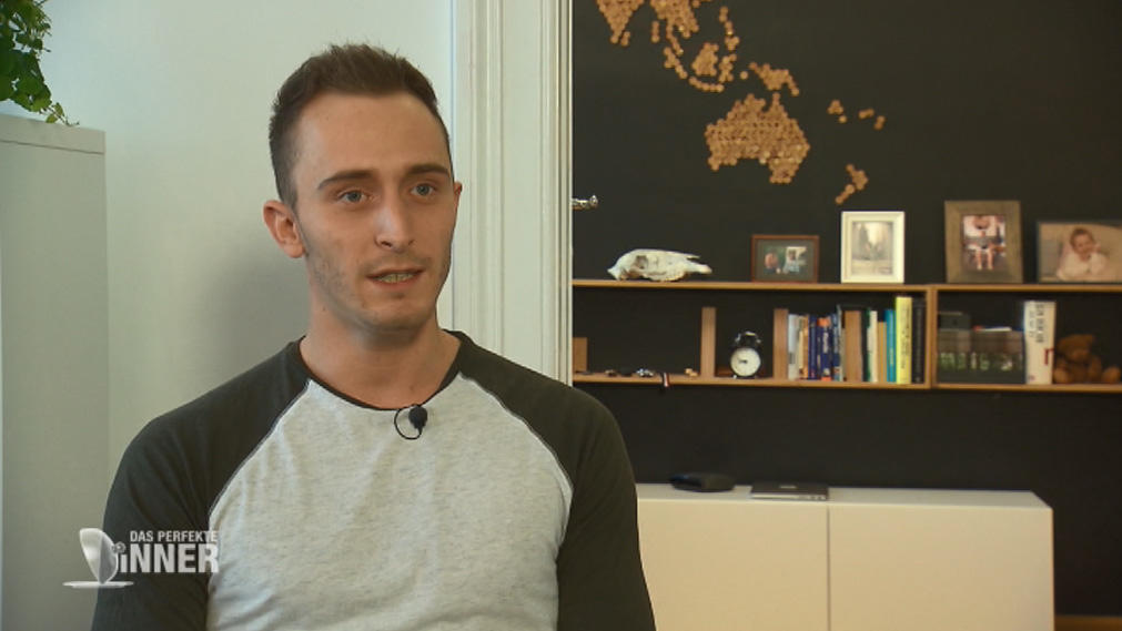 Das perfekte Dinner: Christian setzt beim Kochen auf Kreativität Architekturstudent Christian
