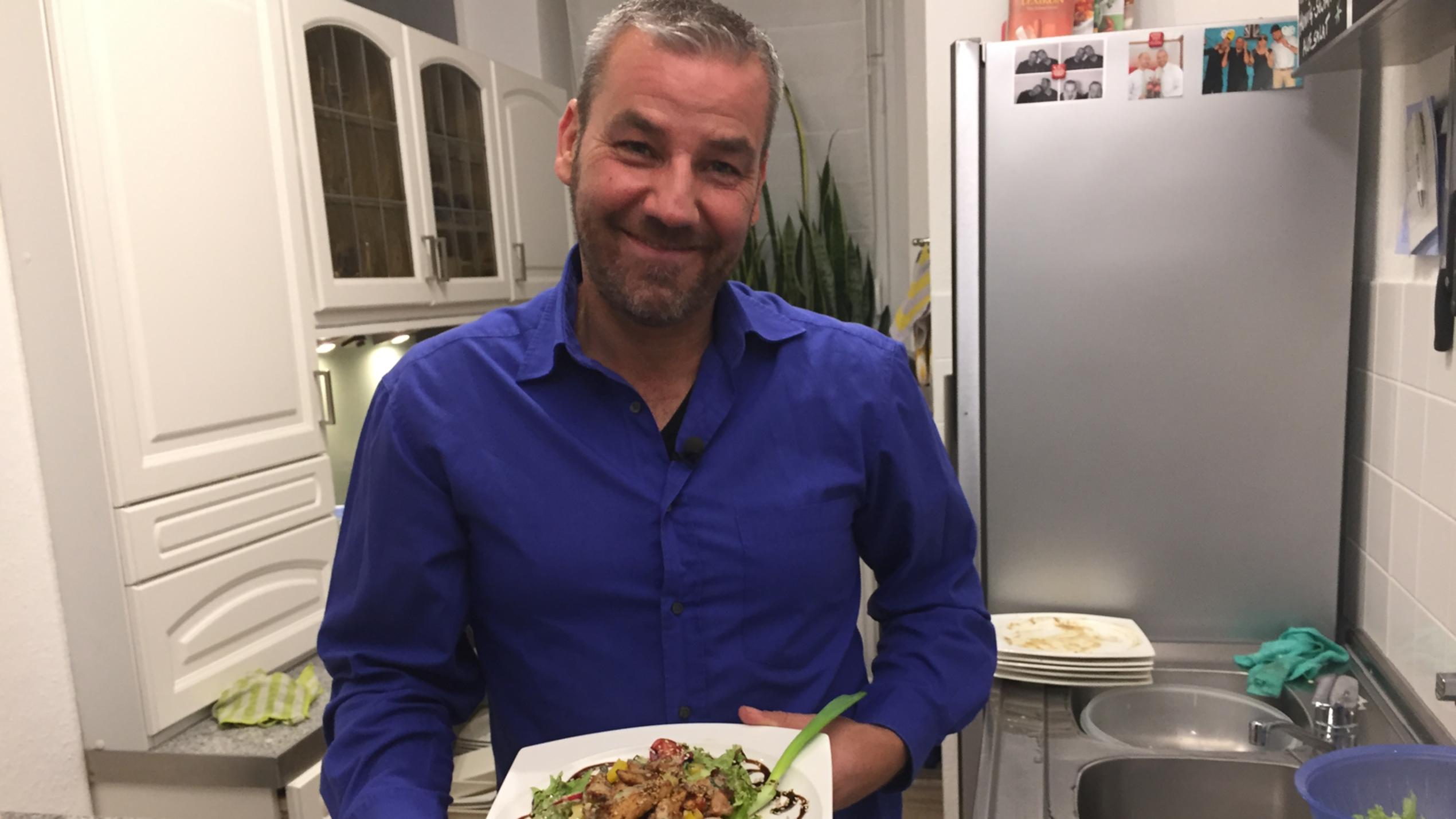 Dinner Nr. 4 in Berlin: Chris macht immer einen aufgeräumten Eindruck Chris Berlin